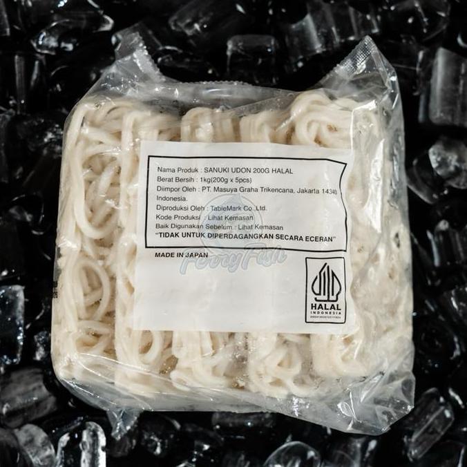 Sanuki Udon Table Mark Halal MUI / Udon Halal