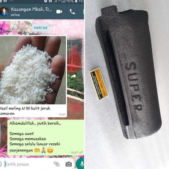 Hanya Disini] N50 Milling Kentongan Gentongan Miling Kasar Kulit Jeruk Ichi N 50 Diskon