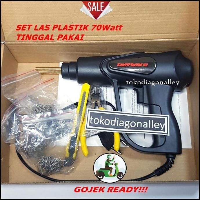 Las Plastik Temperature Plastic Welding Solder Plastik Las Bemper Mobil Alat Solder Plastik 70 Watt