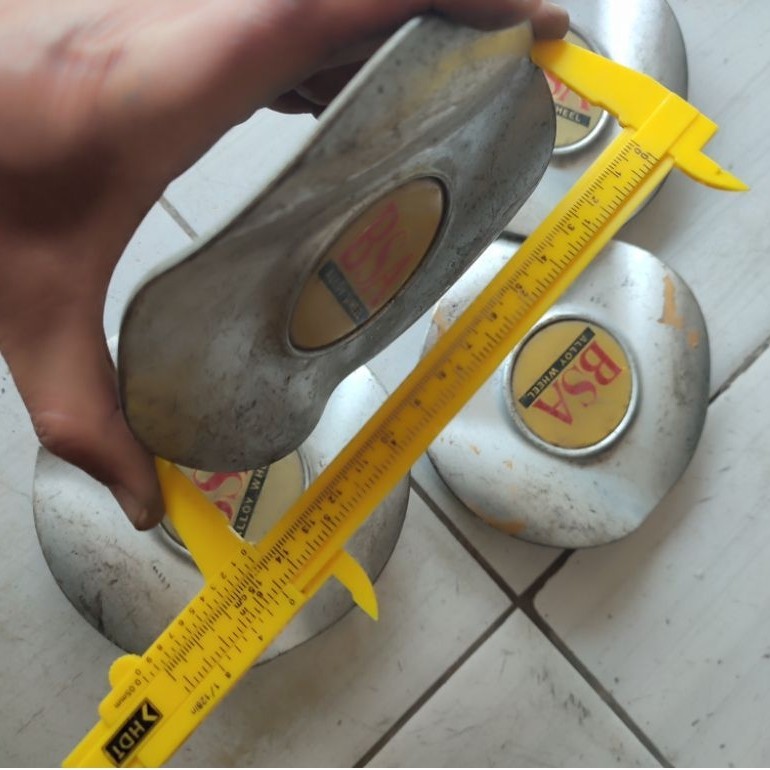 center dop velg BSA 3 spoke