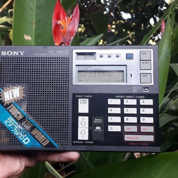 Radio SONY ICF-7600D 1983 SSB Istimewa