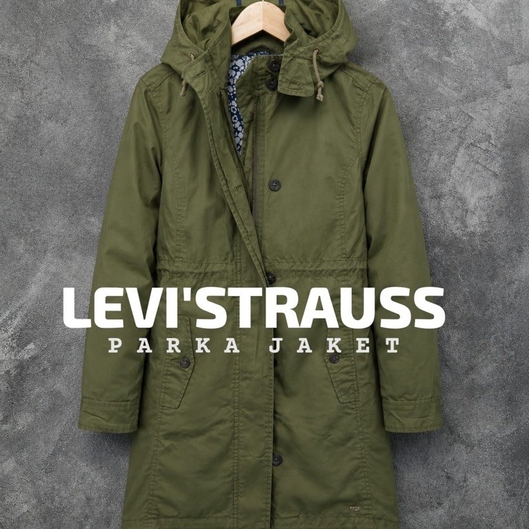 JAKET PARKA LEVI’STRAUSS KEREN BEKAS SECOND PRELOVED