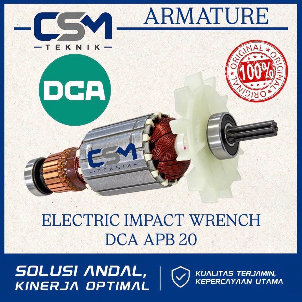 ARMATURE IMPACT WRENCH DCA APB20C ANGKER BOR IMPEK DCA APB 20 C