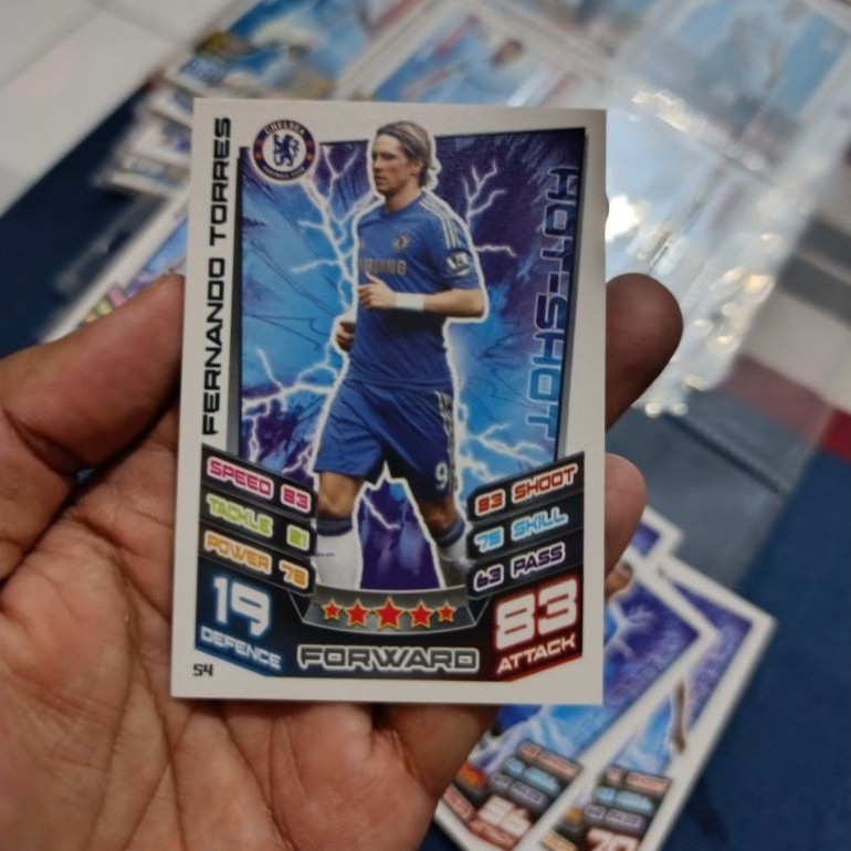Kartu Topps Match Attax Chelsea 2012 - 2013