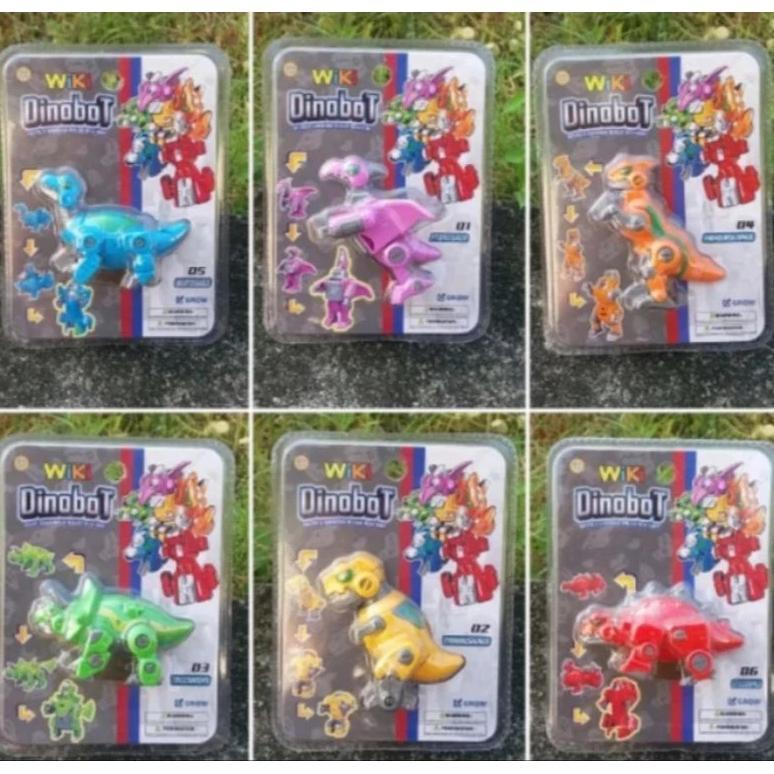 TERLARIS Mainan Anak Dinosaurus Transformer Robot Dinobot Bisa Dirakit 6 Varian Wiki Edukasi