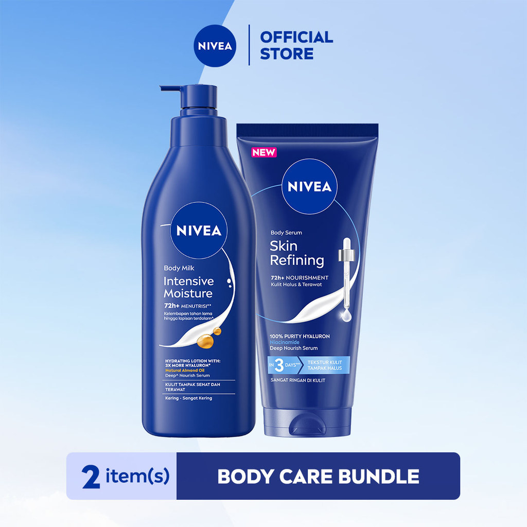 NIVEA Body Lotion + Body Serum Intensive Moisture