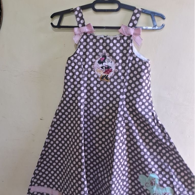 dres pesta anak preloved  merek mickey mouse disney by donita