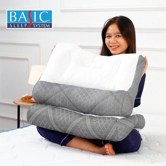 BASIC Springbed Bantal Contour Kesehatan