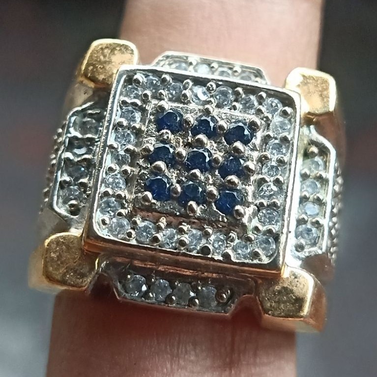 cincin zircon tabur elegan