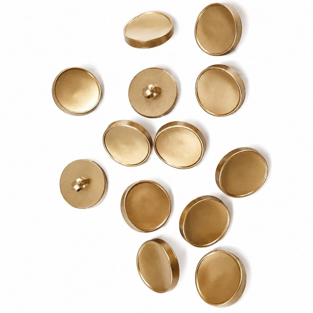 12 pcs Kancing jamur - kancing baju motif dove CEKUNG 15mm / 18mm / 21mm