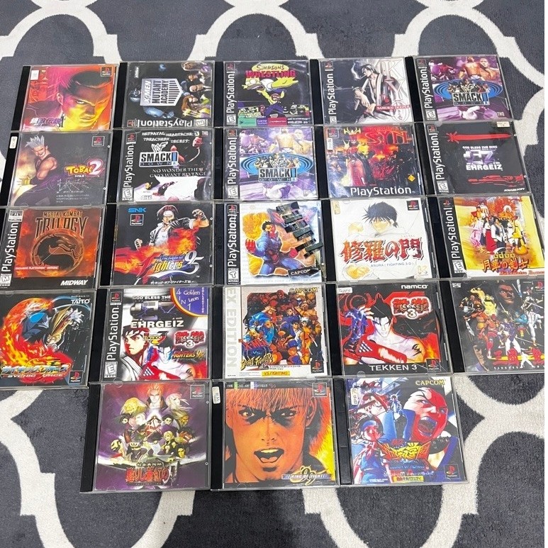 KASET PS1 BD PS1 EDISI FIGHTERS
