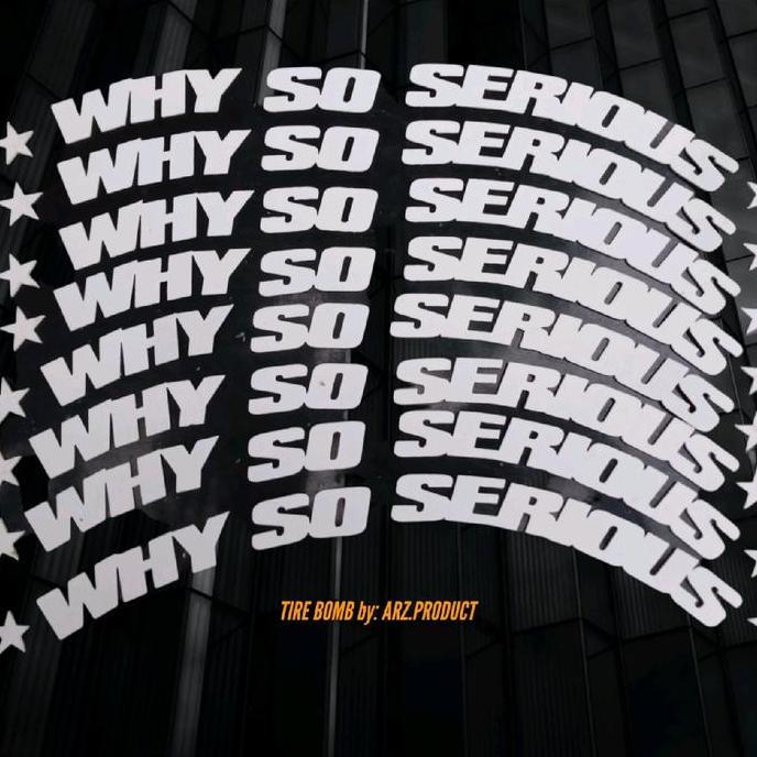 PROMO Tire Bomb / Sticker Ban Motor / Font Ban BE5T QUALITY