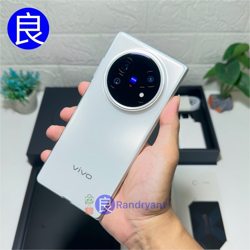 Vivo X Fold 5 16/512GB White Garansi Resmi Indo Fullset Ori Mulus Like New Bekas Second Indonesia Pu