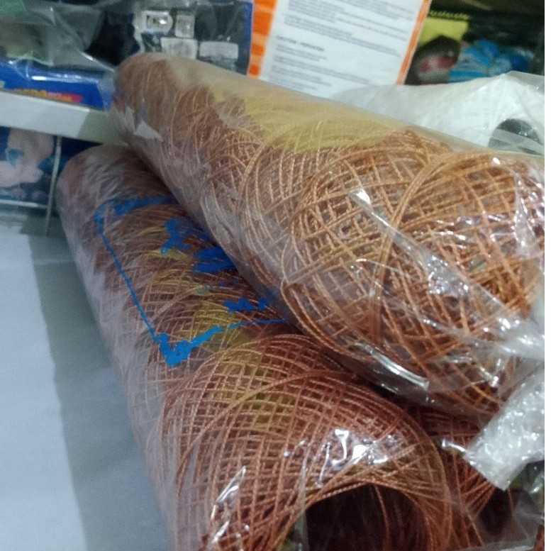 Benang Nilon Besar Coklat Hitam 2500/Pcs