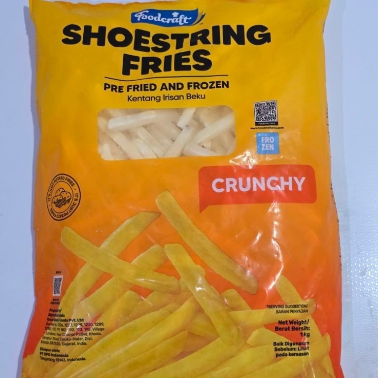 Kentang Goreng Foodcraft SHOESTRING FRIES 1kg