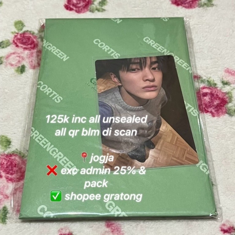 BACA DESK DULU album cortis weverse potrait b + pc keonhoA