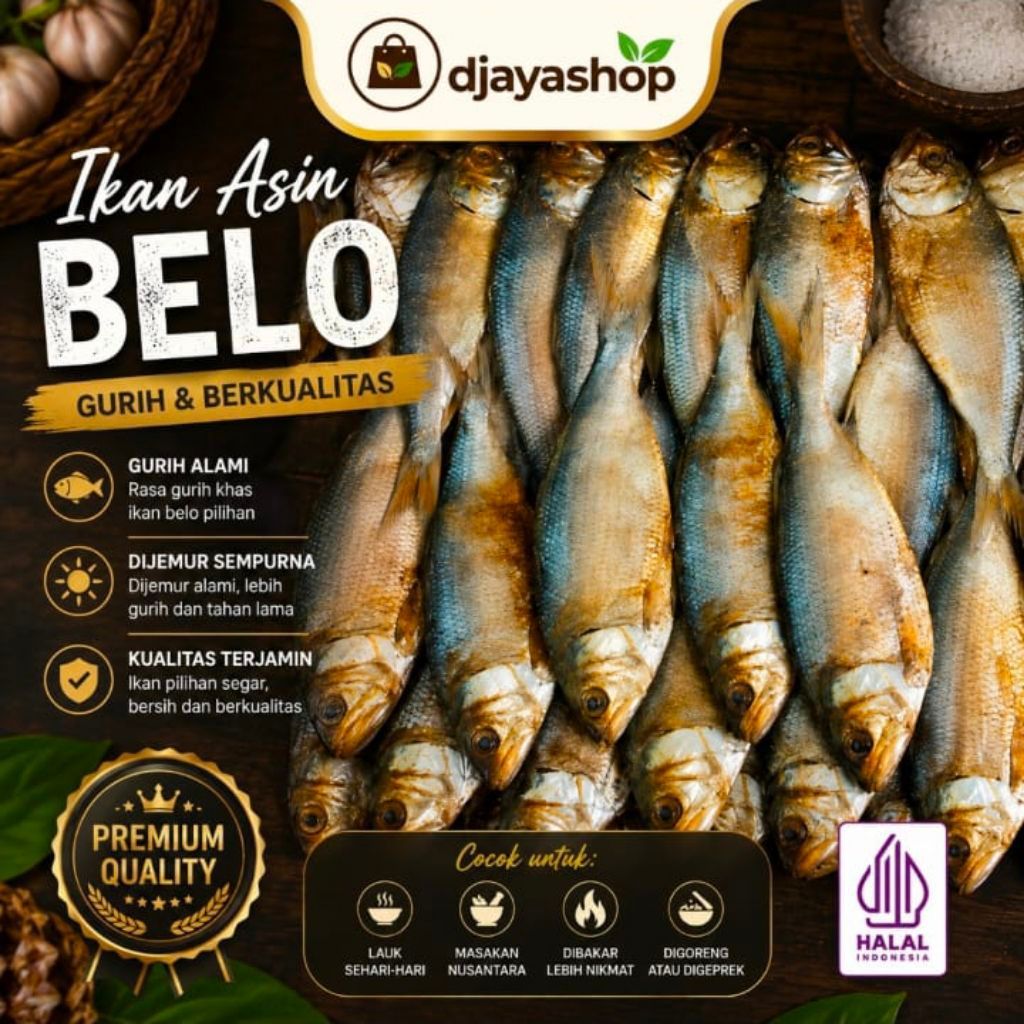 ikan asin belo