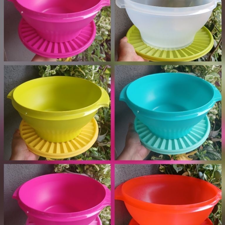Large Rice bowl tupperware import /  tempat nasi tupperware (1)