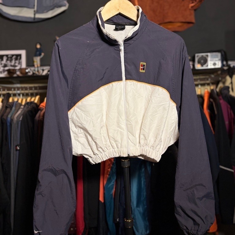 Jaket Wind Braker Nike Original model Croptop size S-M