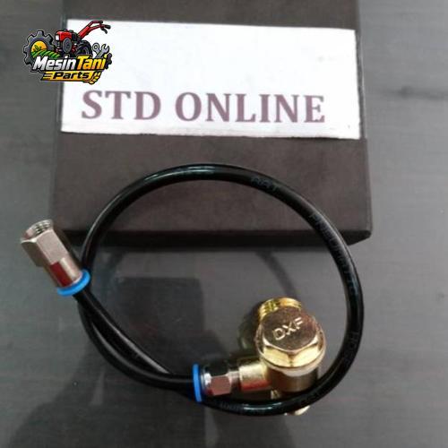 Check valve with selang pu kompresor valve chek kompresor otomatis