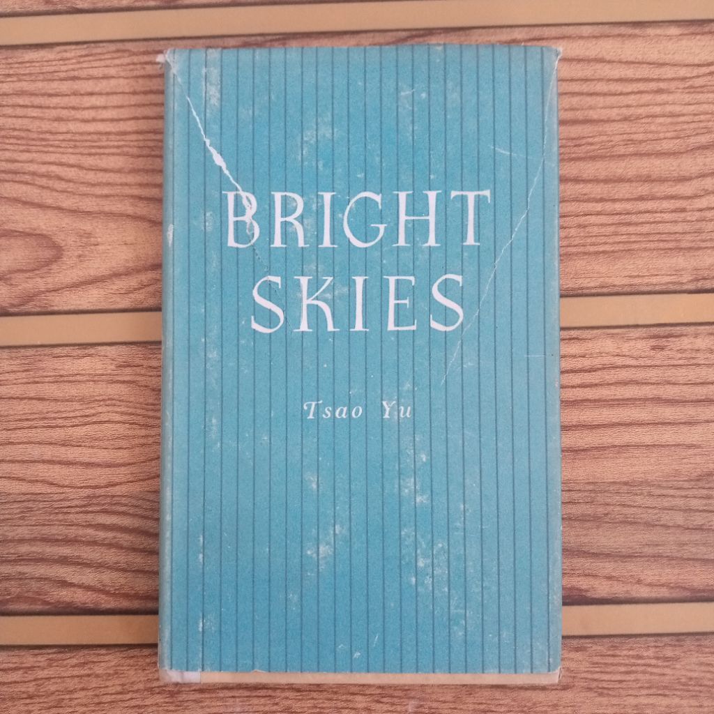 Buku sastra klasik Bright Skies Tsao Yu Cao Yu Rare book naskah drama sastra klasik Tiongkok berbaha