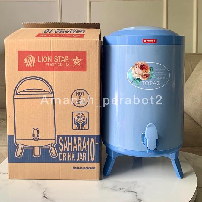 Dispenser Sahara 3 4 6 Liter Lionstar Tempat Minum Panas Dingin Drink Jar Dispenser Teh Poci