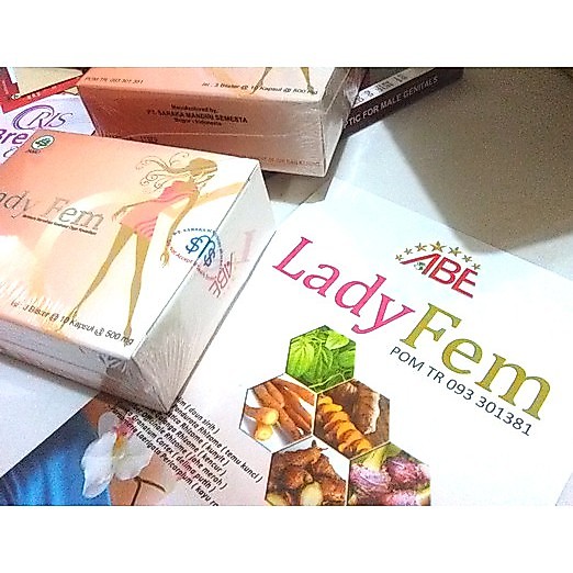 Ladyfem Obat nyeri haid kapsul Mengatasi Keputihan Wanita Garansi Asli Dr Boyke Pasutri