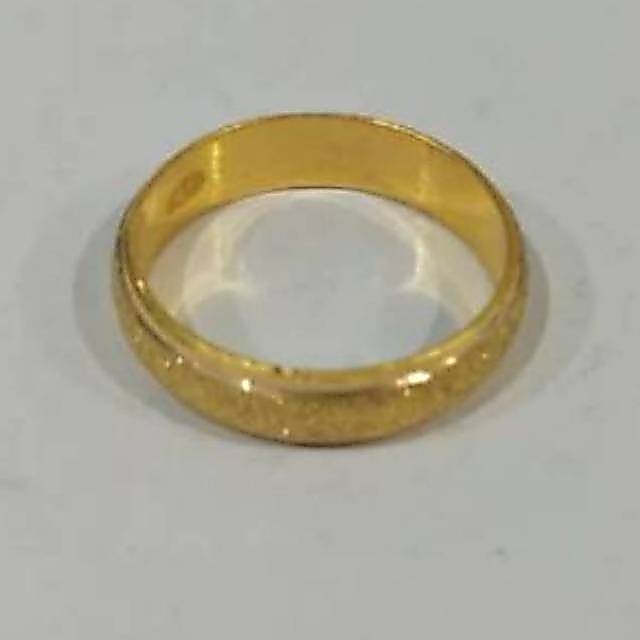 cincin kawin emas asli kadar 90 cincin polos pasir cincin nikah