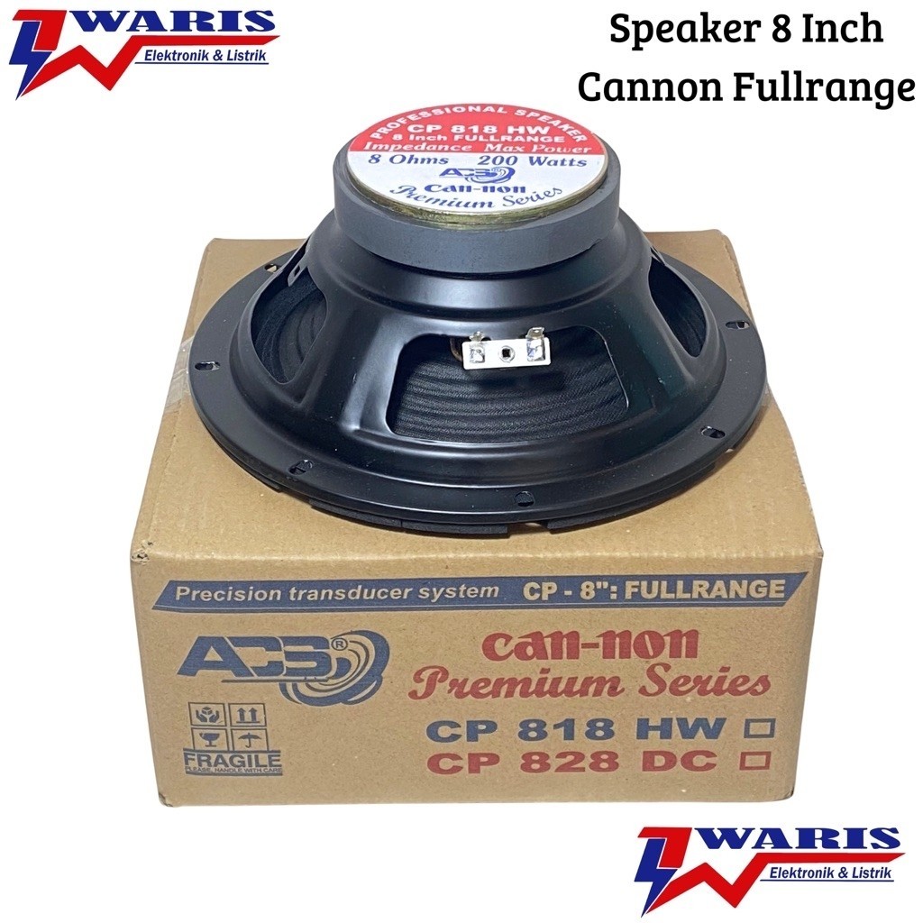 Speaker 8 inch Full Range Cannon Pro
