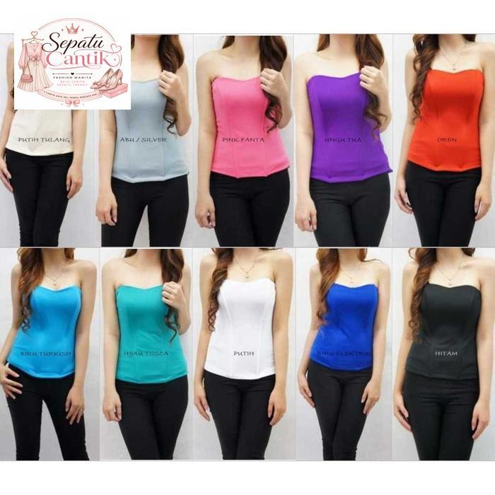 Bustier Kamisol Kemben Longtorso Korset Dalaman Kebaya / Longtorso Kaos Dalaman Kebaya