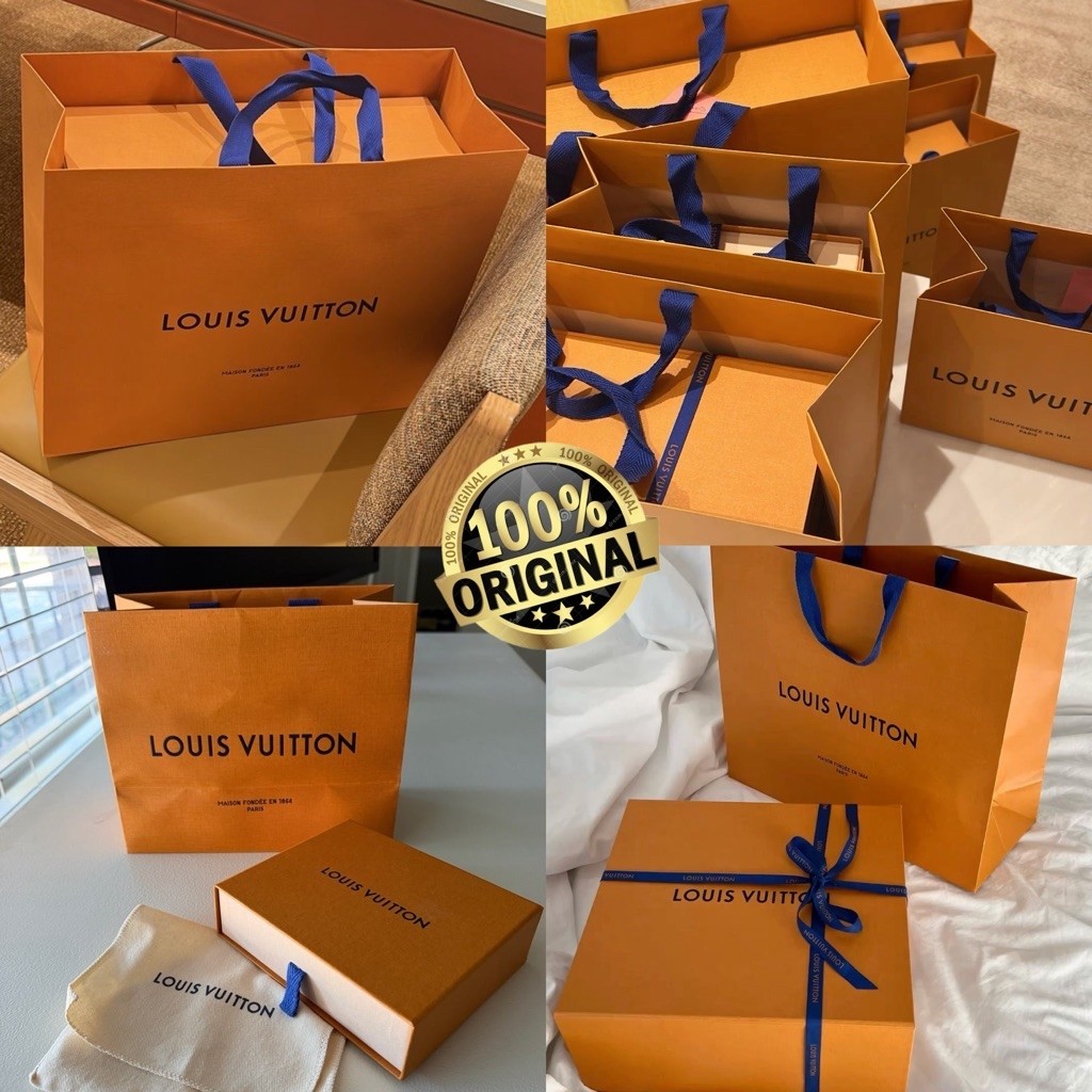 PAPER BAG LV AUTHENTIC / PAPER BAG ORIGINAL