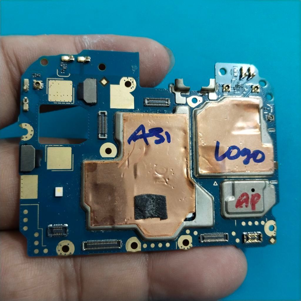 Mesin Oppo A31 Refurbish Minus Mentok Logo Bahan Repair