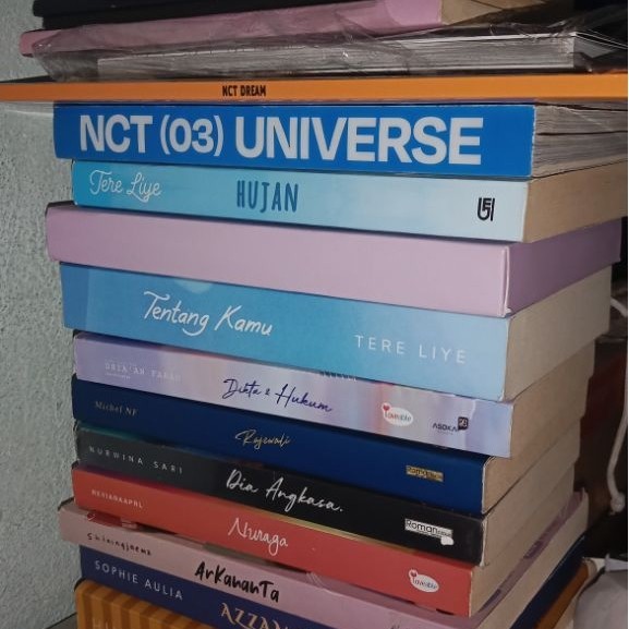 preloved novel, album nct