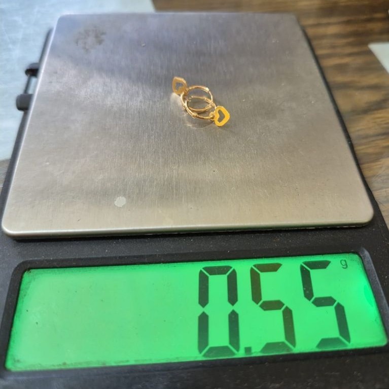 anting anak - kadar emas 700 - harga murah