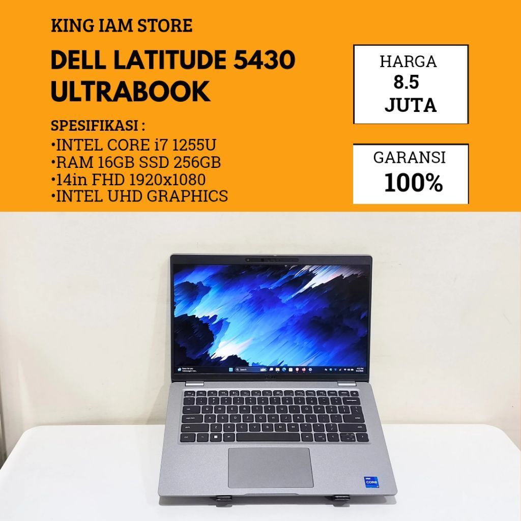 Laptop Dell Latitude 5430 Intel Core i7 GEN 12 RAM 16GB SSD 256GB