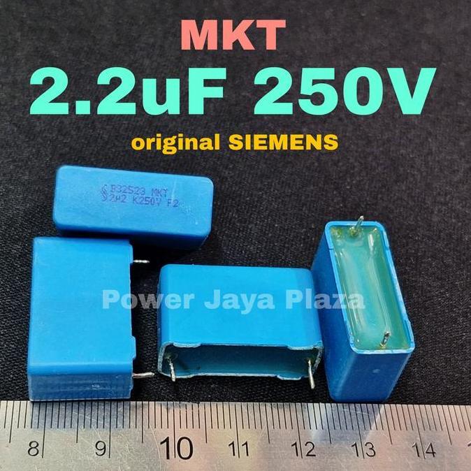 KAPASITOR MKT 2,2UF 2.2UF 250V ORIGINAL SIEMENS HIGH QUALITY CAPACITOR PJP79