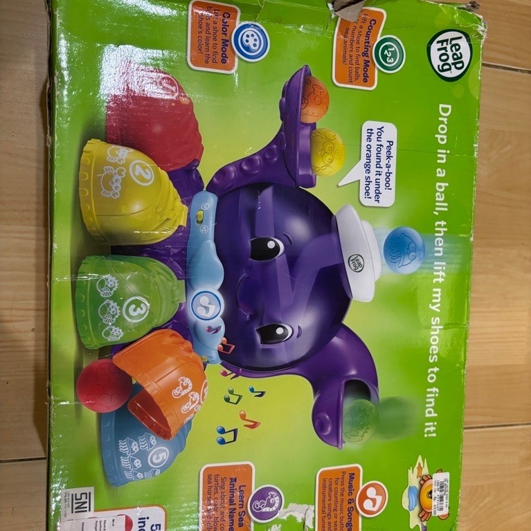 preloved leapfrog peak a shoes octopus+admin 35%