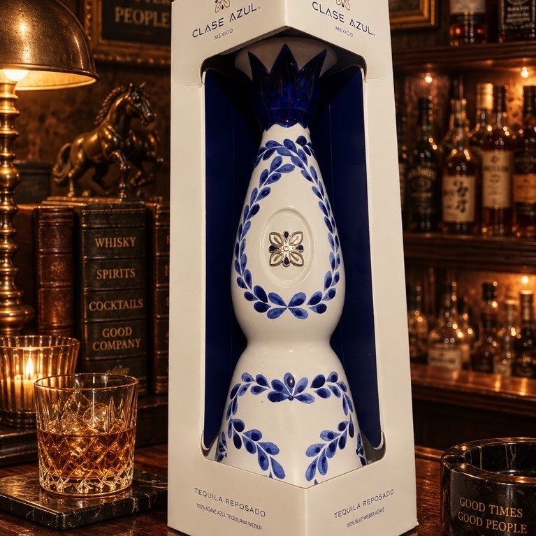 Azul reposadoo botol kosong hiasan pajangan dekorasi limit