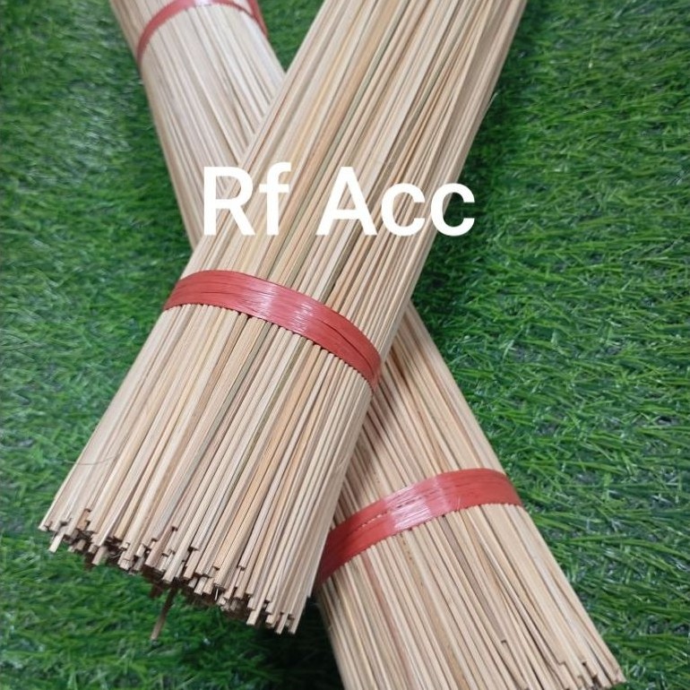 Ruji kulitan sangkar burung ukuran 2.2mm isi 100pcs panjang 45-55cm kualitas premium bahan bambu