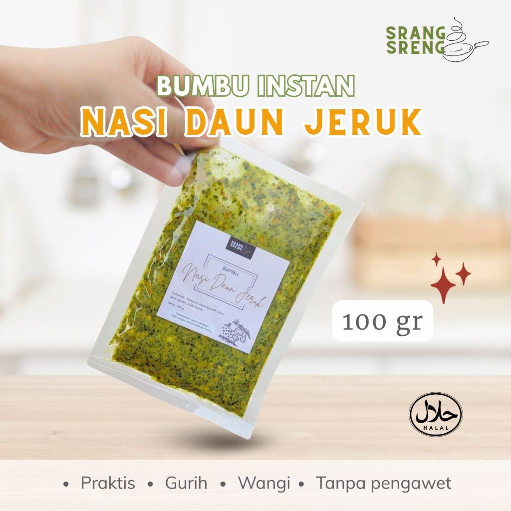 Bumbu Nasi Daun Jeruk 100 g | Bumbu Nasi Daun Jeruk