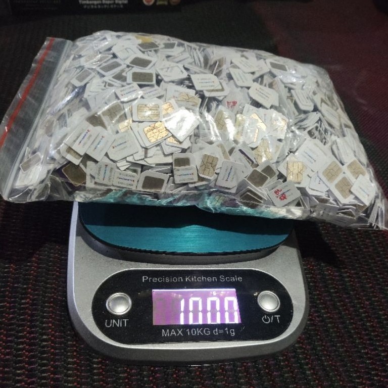 Simcard Mati Bahan Lebur Emas