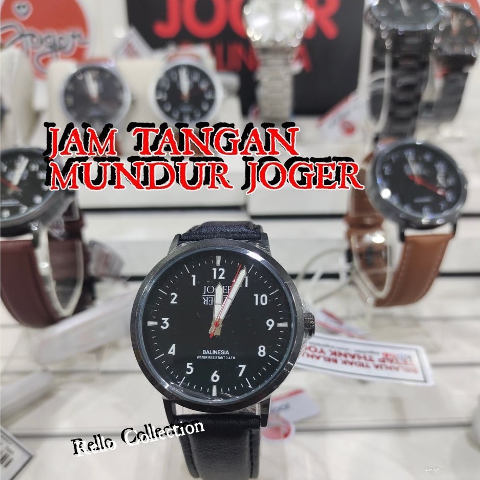 JAM TANGAN PRIA JOGER MODE JAM MUNDUR