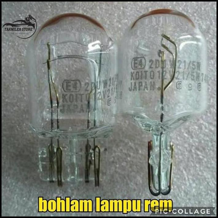 Satu Buah Bohlam Lampu Rem Koito Japan T20 Calya Sigra Rush Terios Terbaru