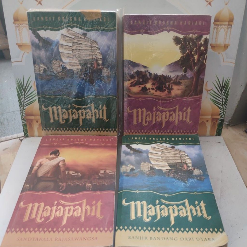 Novel Majapahit Original Preloved By langit kResna Hariadi