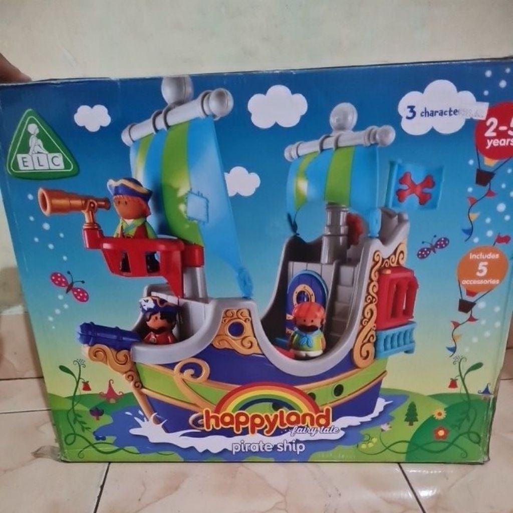 ELC happyland fairy tale pirate ship (PART TIDAK LENGKAP. KONDISI APA ADANYA)