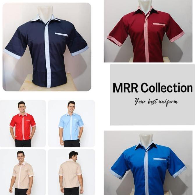 baju pramusaji service, waiters, cleaning service,seragam offfice boy