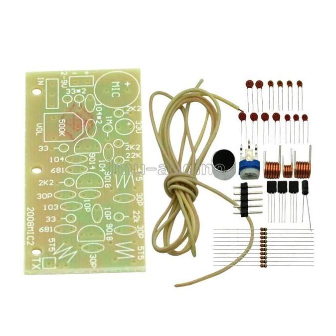 Fm Radio Transmitter 76-108Mhz Wireless Mic Diy Kit Module