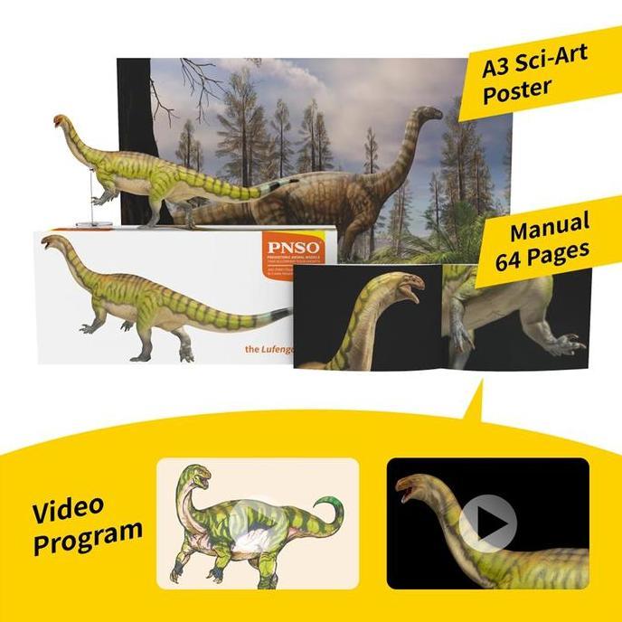 Pnso 102081 - Yiran The Lufengosaurus  - Dinosaur Model