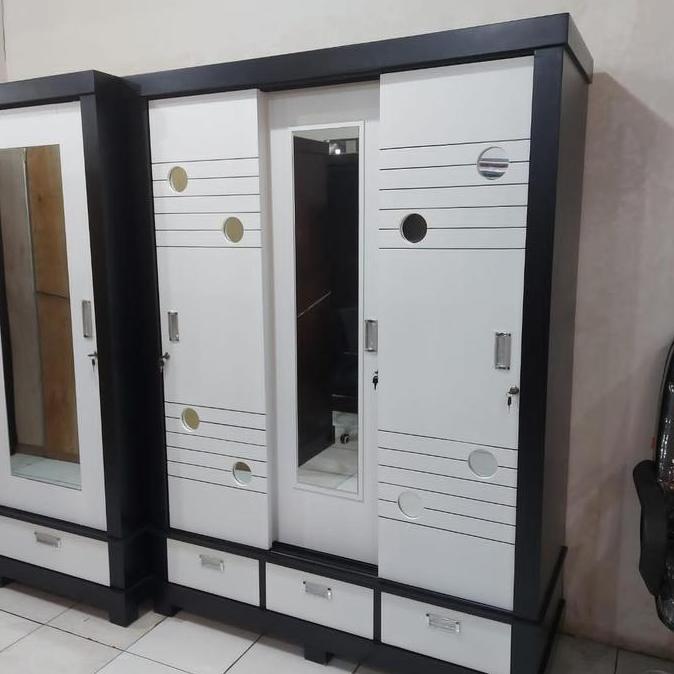 (Masterpiece) lemari 3pintu blokteak uk 55x150x200