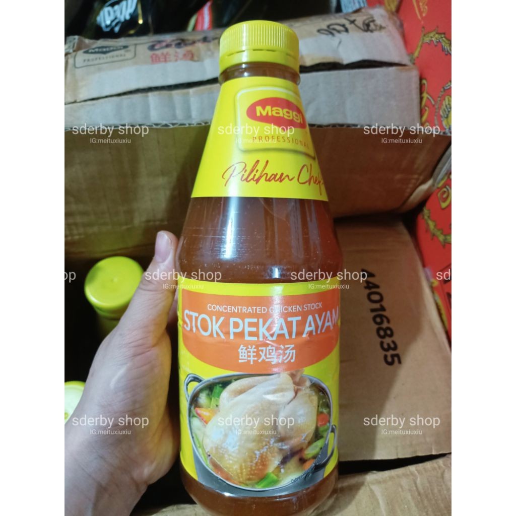 Maggi Stok Pekat Ayam Chicken Stock 1.2kg ED 26/01/27